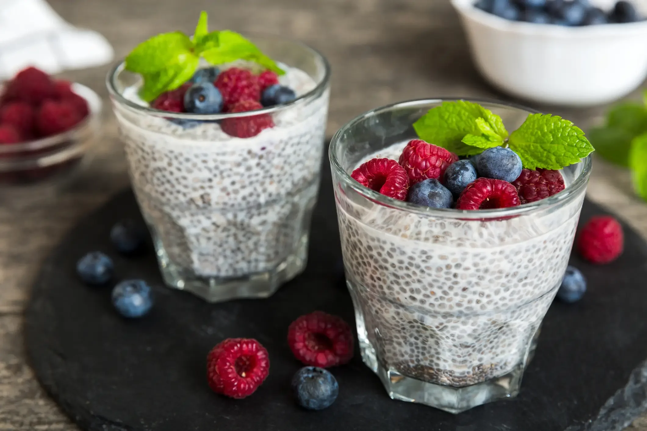 Pudim de Chia Proteico